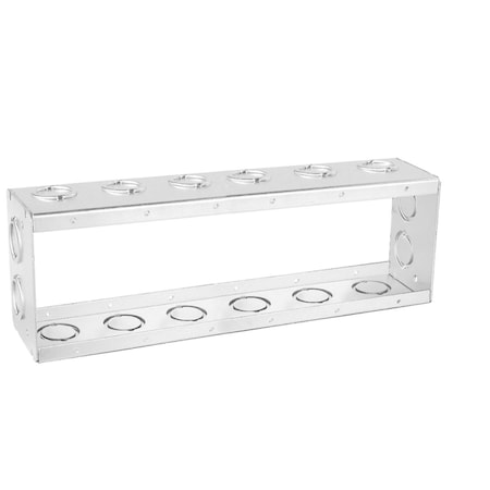 Southwire Box Extension, 6 Gangs, Galvanized Steel TBX-635